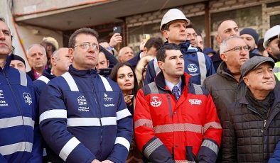 Avcılar’da Ekrem İmamoğlu’nun Katılımıyla Riskli Bina Yıkımı Yapıldı