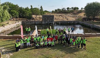 Bisikletseverler Konya Büyükşehir’in Yeni Oluşturduğu Tarihi Rotada Pedal Çevirdi