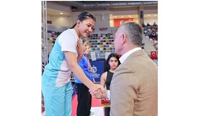 Büyükakın’a spora verdiği destek için teşekkür