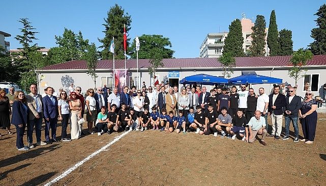 Türk Futboluna Yıldızlar Yetiştiren Yüce Spor’un Tesisi Yenilendi
