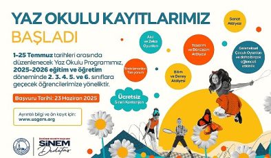 Üsküdar Belediyesi Yaz Okulu Kayıtları Başladı