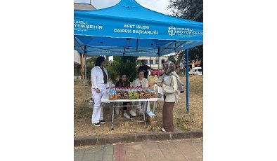 YKS günü ikramlar Büyükşehir’den